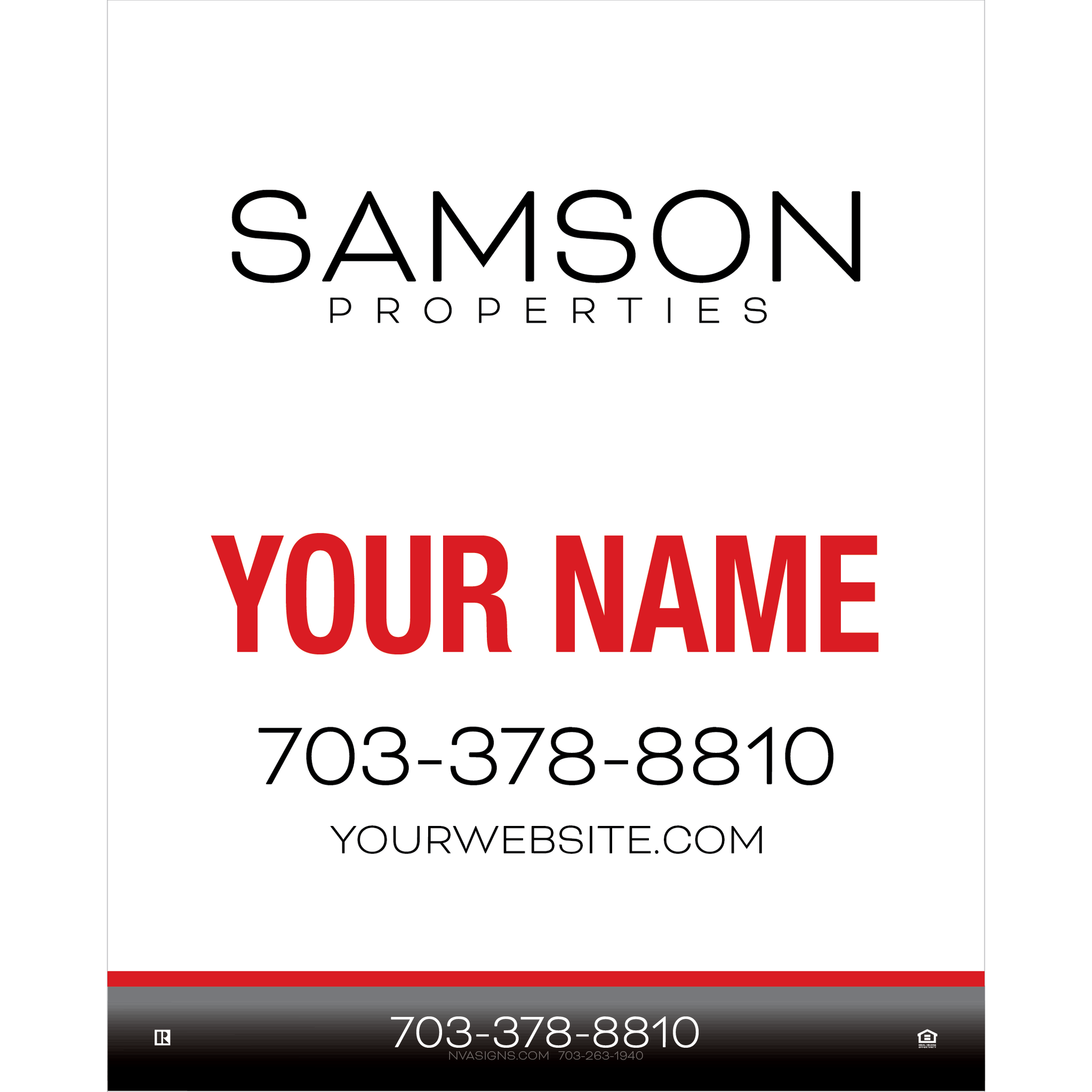 2430D16 - Custom Samson Properties Web Store - Signs, Frames & More! by ...