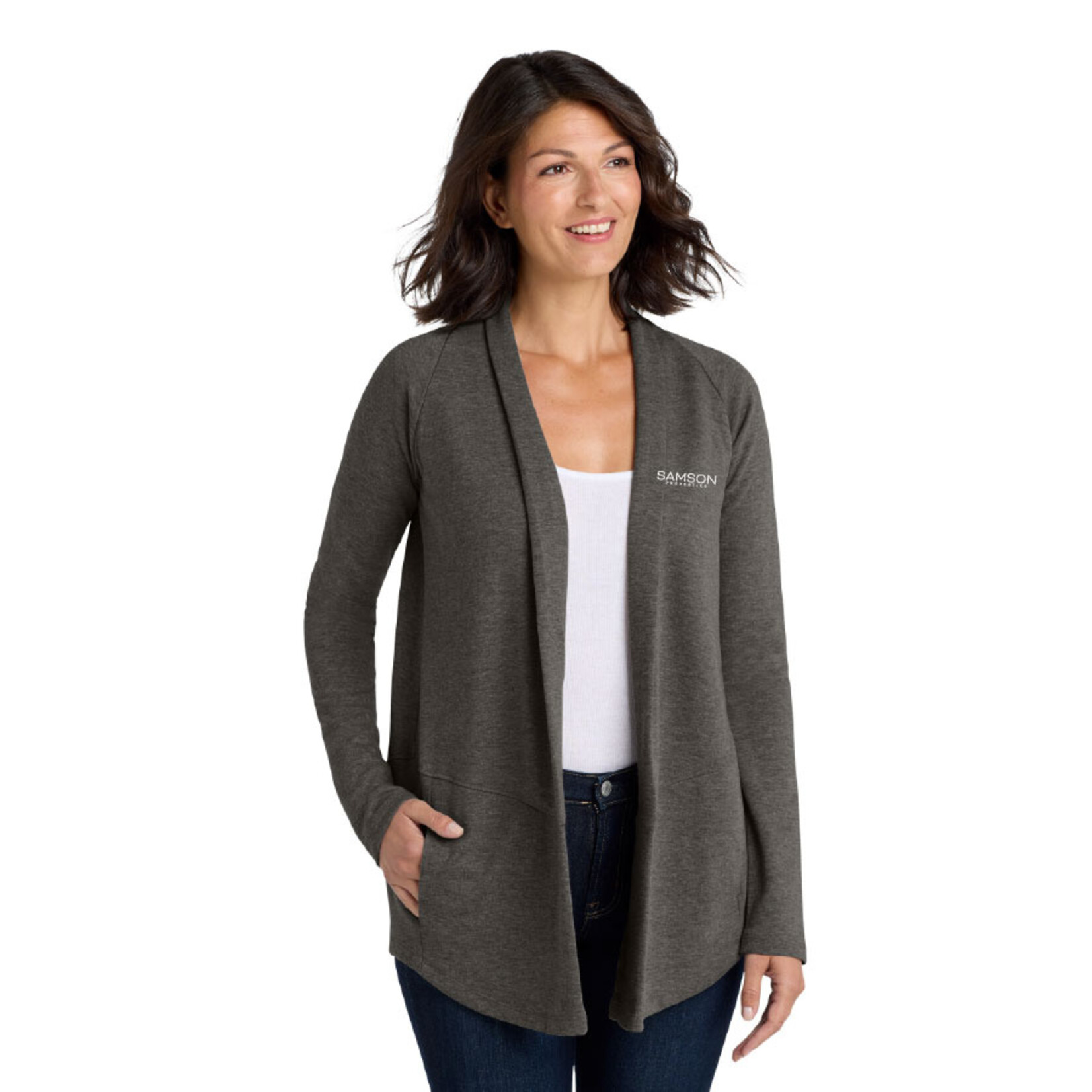 Port Authority L807 - Port Authority® Women's Interlock Cardigan