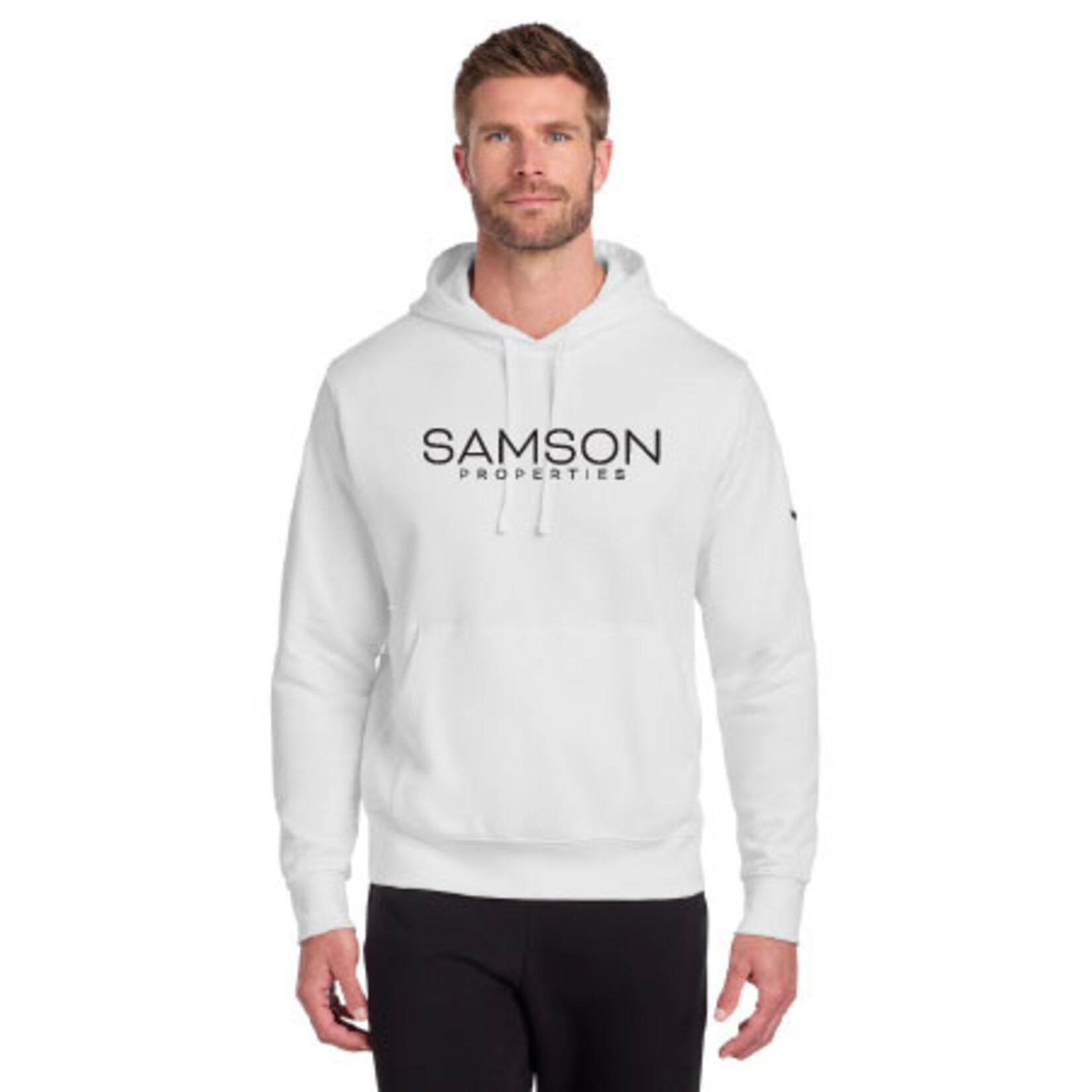 NKDR1499 - Nike Club Fleece Sleeve Swoosh Pullover Hoodie