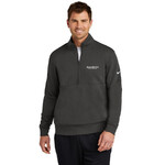 NKDX6718 - Nike Club Fleece Sleeve Swoosh 1/2-Zip