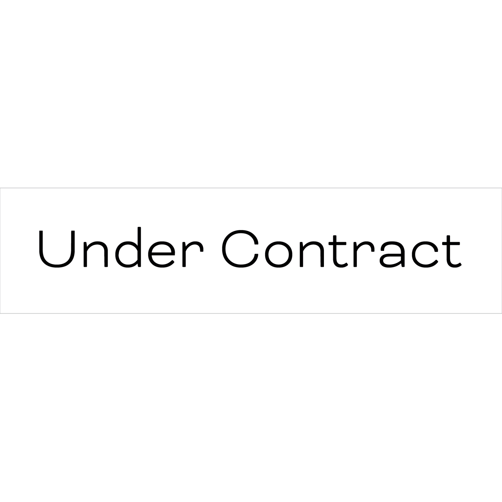 ECON Under Contract Rider