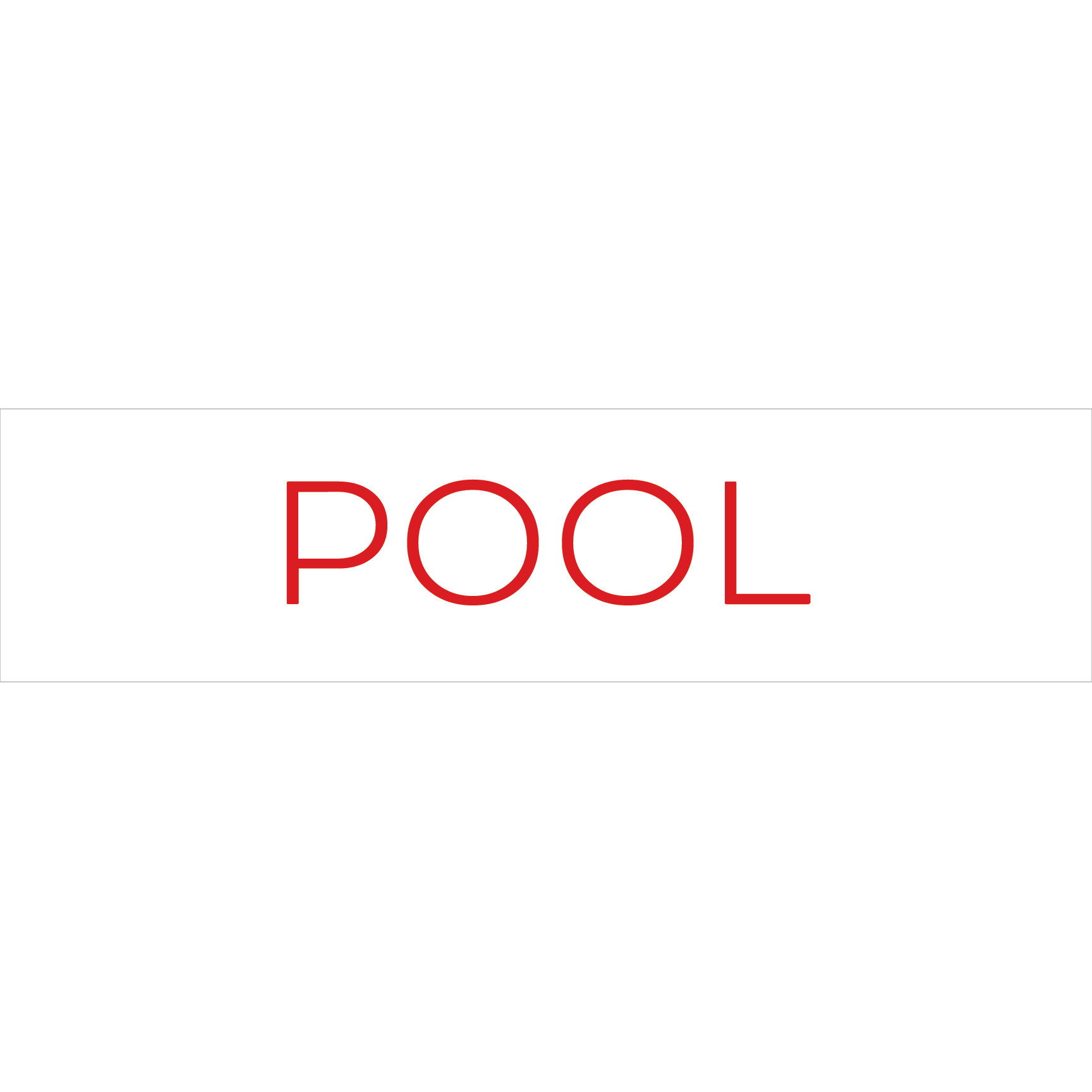 Inground Pool Sign Riders ECON Pool Riders - Custom Samson Properties Web Store - Signs, Frames ...