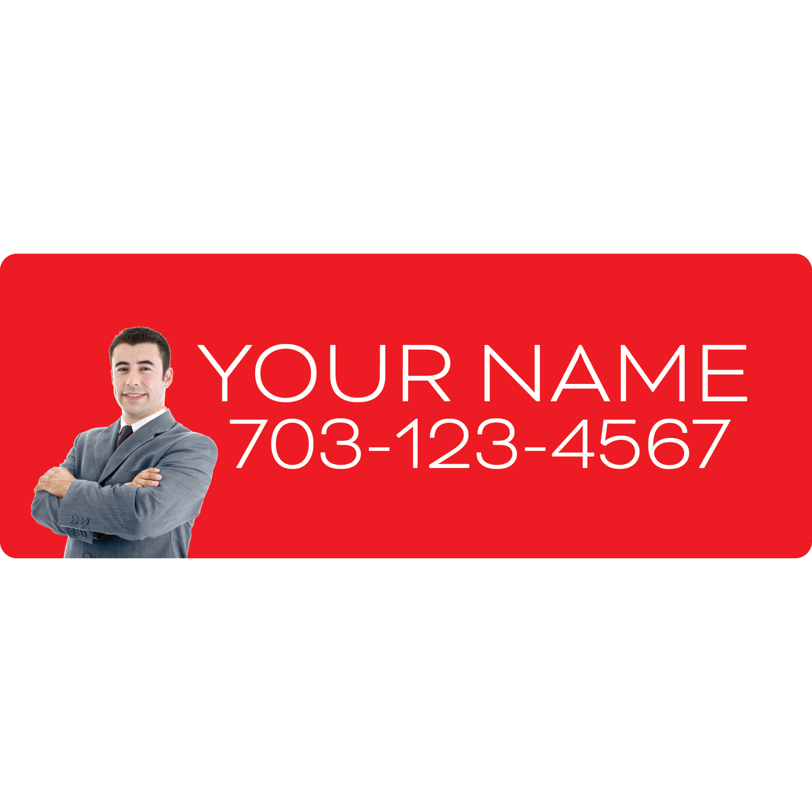 Custom Text Agent Info Rider