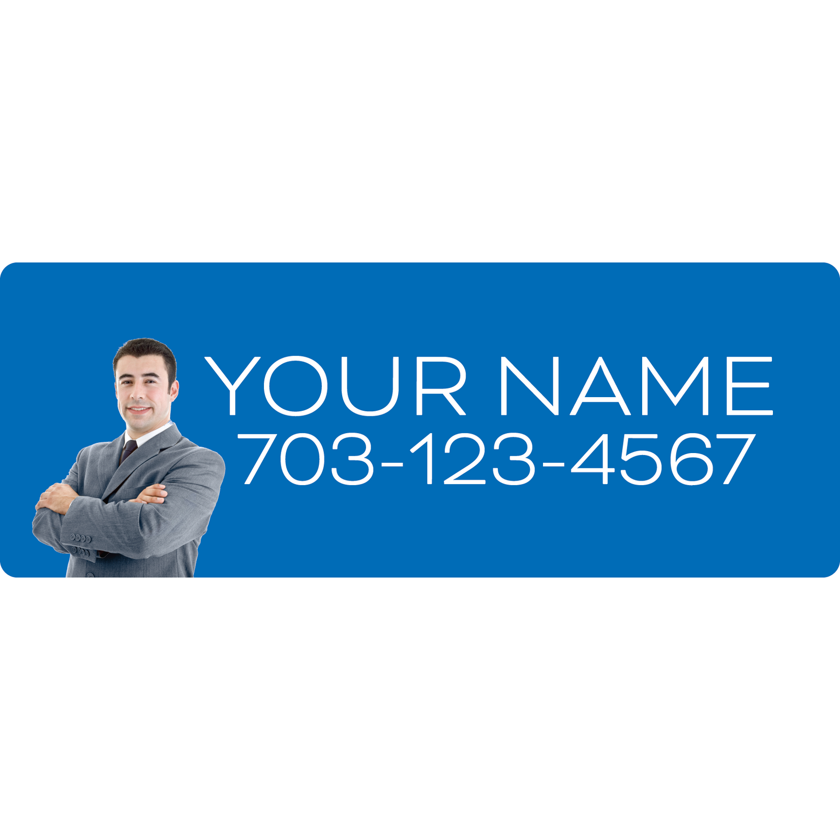 Custom Text Agent Info Rider