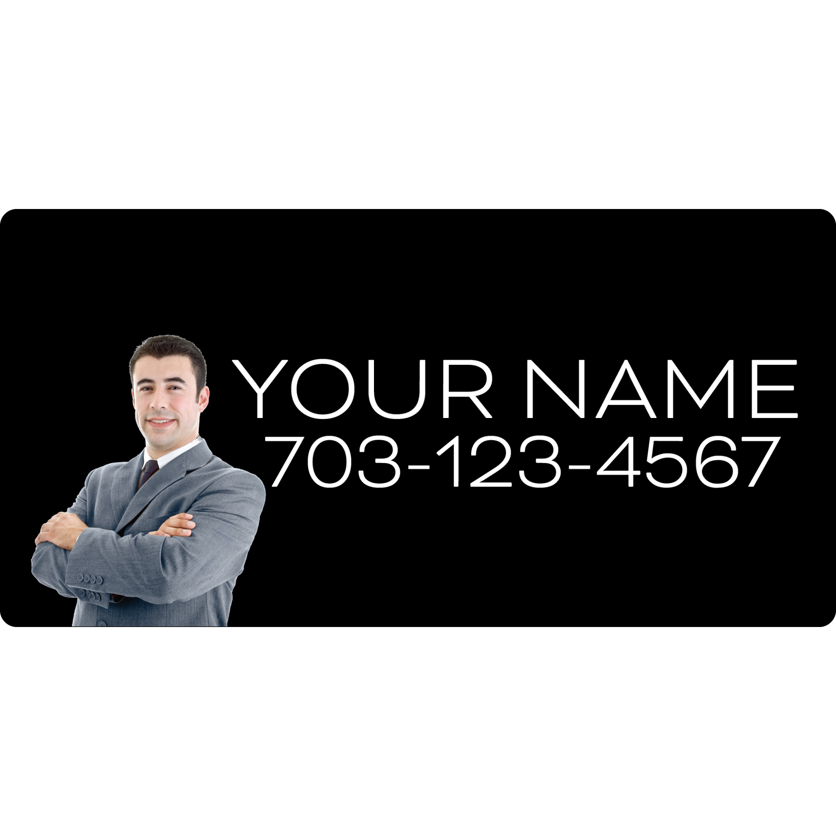 Custom Text Agent Info Rider