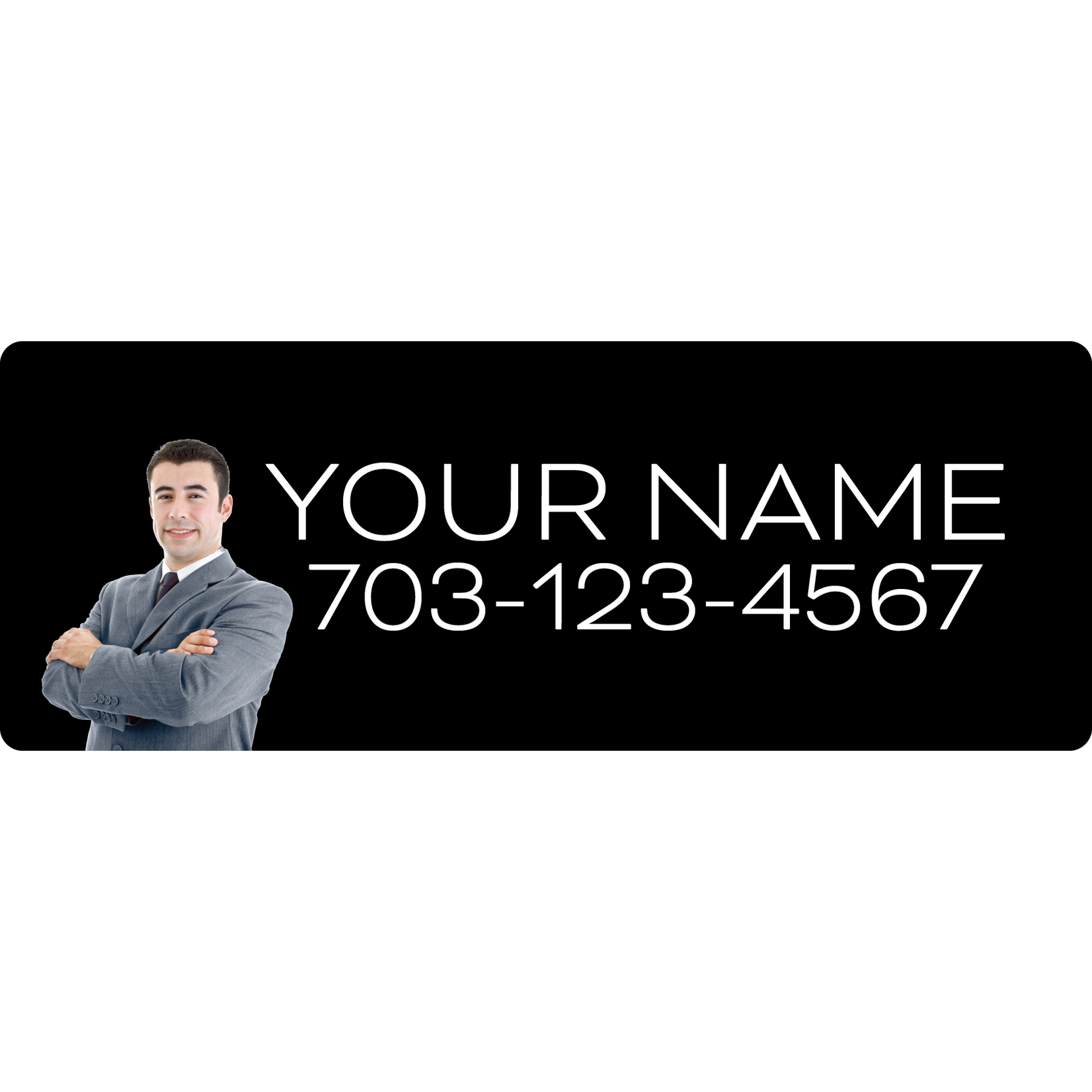 Custom Text Agent Info Rider