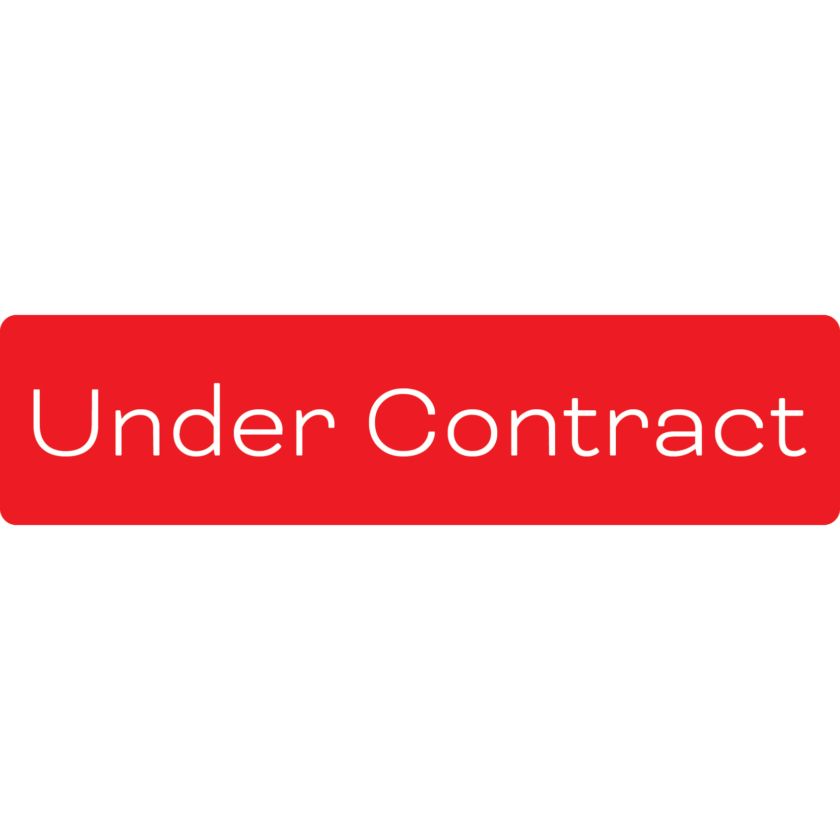 Under Contract Rider