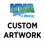 24" x 24" Custom Sign