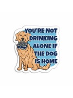 TORCHED Alcohol Drink Dog sticker
