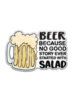 TORCHED Alcohol Sticker Salad