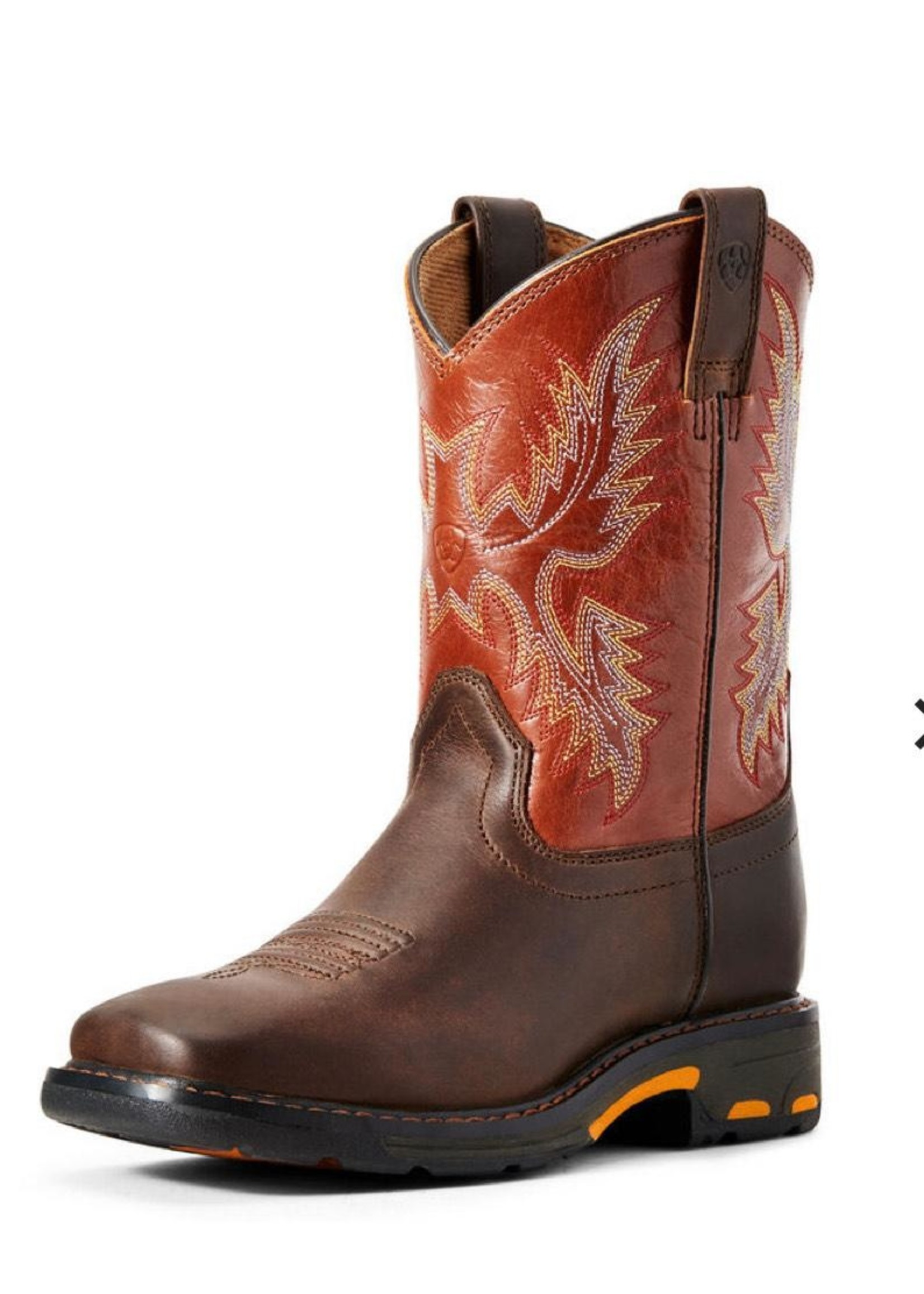 Ariat WorkHog Wide Square Toe Youth Boot