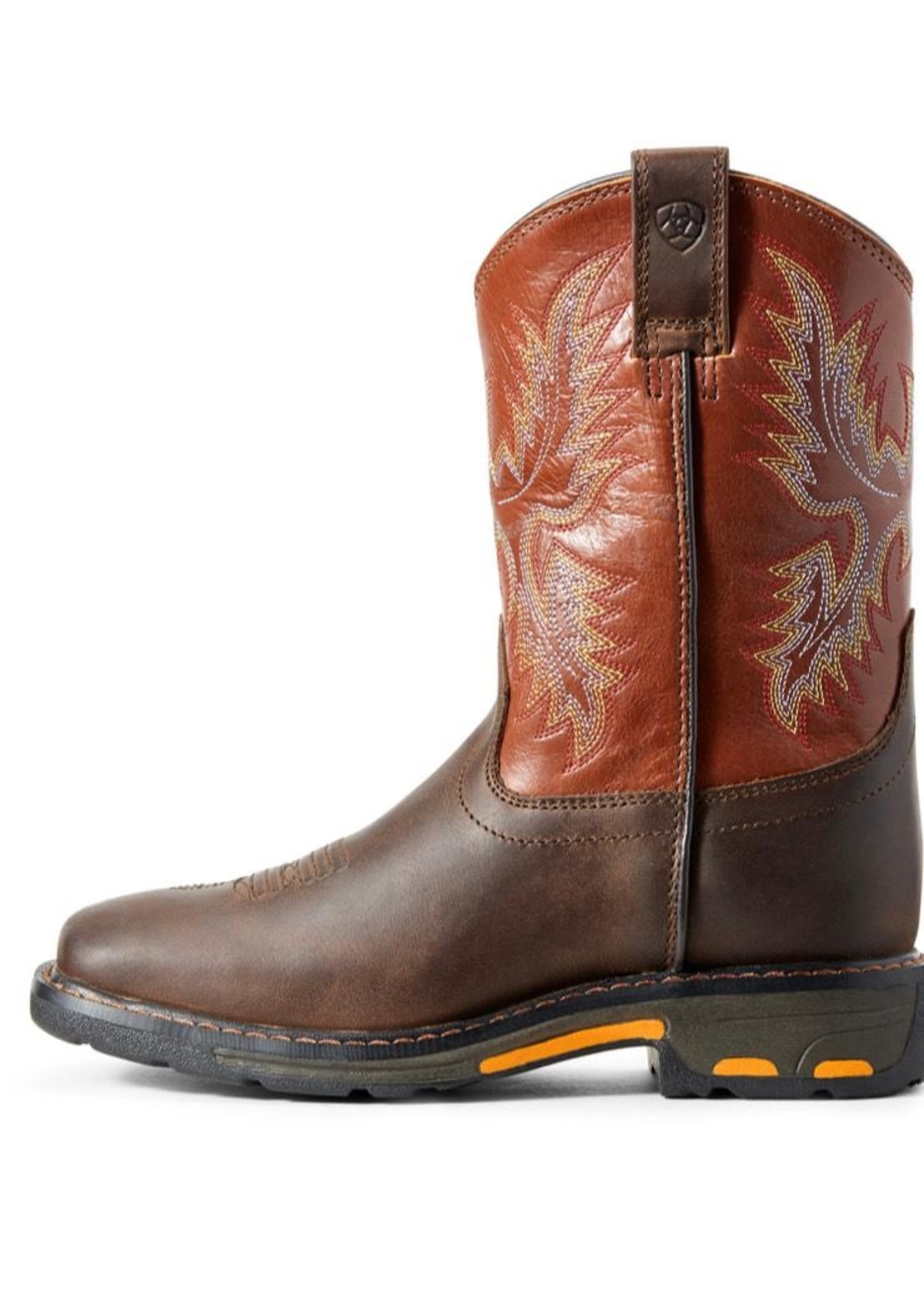 Ariat WorkHog Wide Square Toe Youth Boot