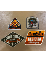 Red Dirt Hat Co RDHC Stickers