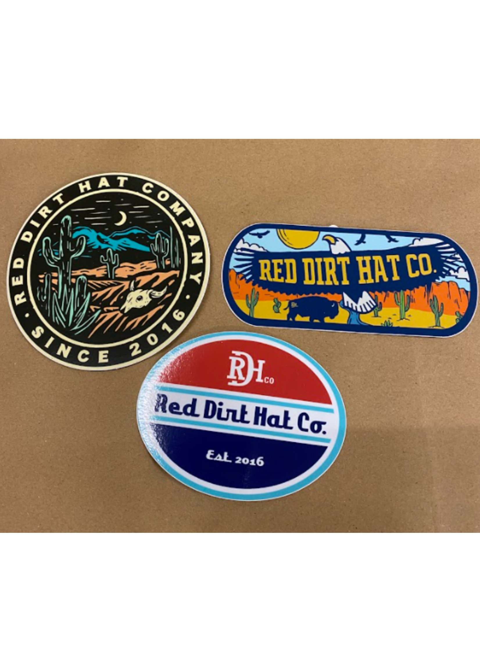 Red Dirt Hat Co RDHC Stickers