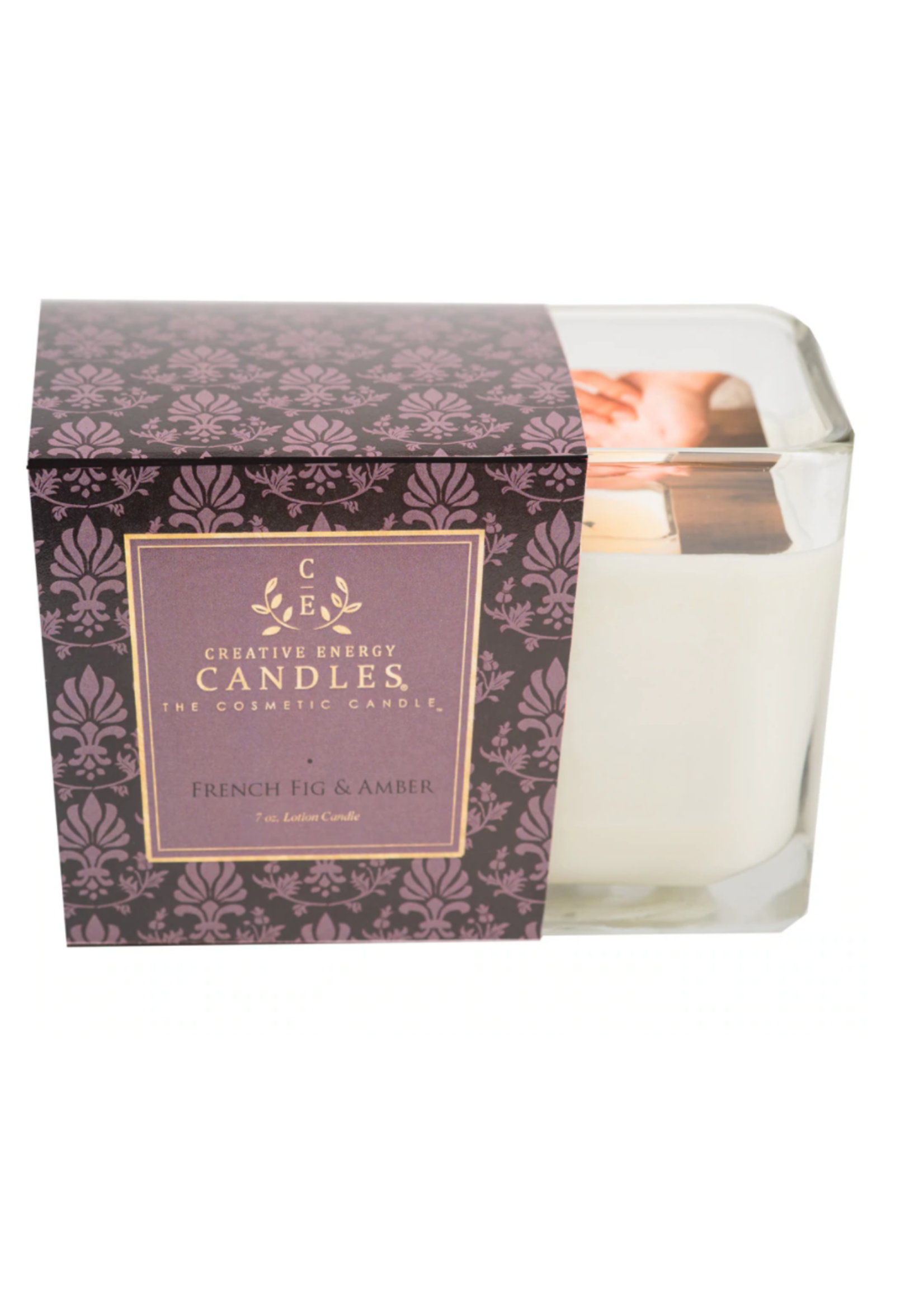 Creative Energy Candles Creative Energy French Fig & Amber Large Candle