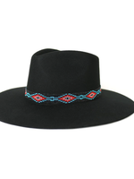 m&f western M&F Beaded Aztec Hat Band