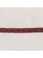 m&f western M&F Red Aztec Hat Band