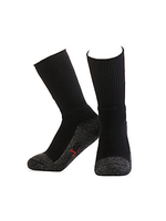 Justin Justin Acrylic Steel Toe Sock 2 Pack Black