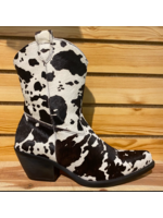 Old Cutter Black Cow Boots