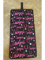 Hot Pink Cowgirl Changing Mat