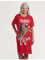 Little Blue House Marey Christmas Women's Sleepshirt