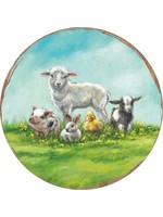 Primitives by Kathy Paper Placemat - Spring Animals