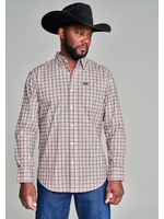 Kimes Ranch Men's Sand Taos Plaid Shirt