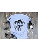 Midwest Tees Happy New Year Y'all Tee