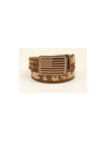 Ariat Men's USA Digital Camo Belt, Medium Brown, A1030844