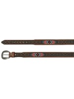 Red Dirt Hat Co Men's Tapered Belt Needlepoint Inlay