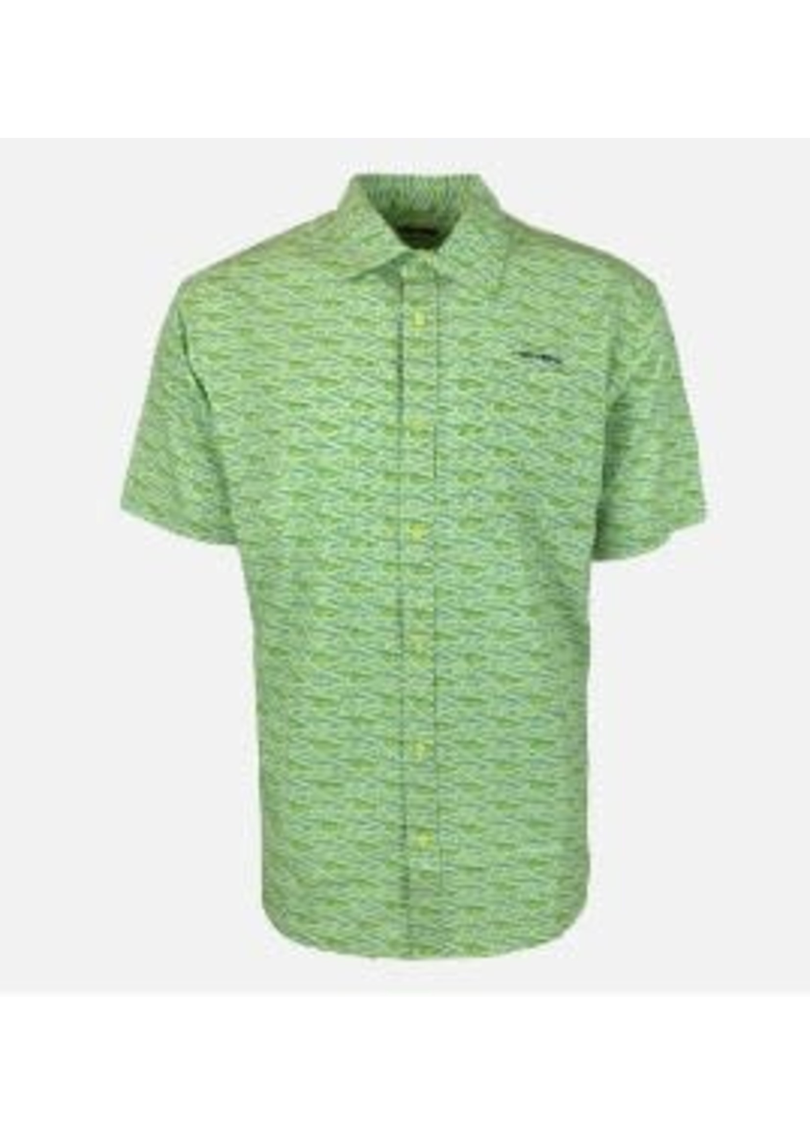 Heybo Outdoors Island Hopper Mahi-Mahi Stamp Short Sleeve Shirt