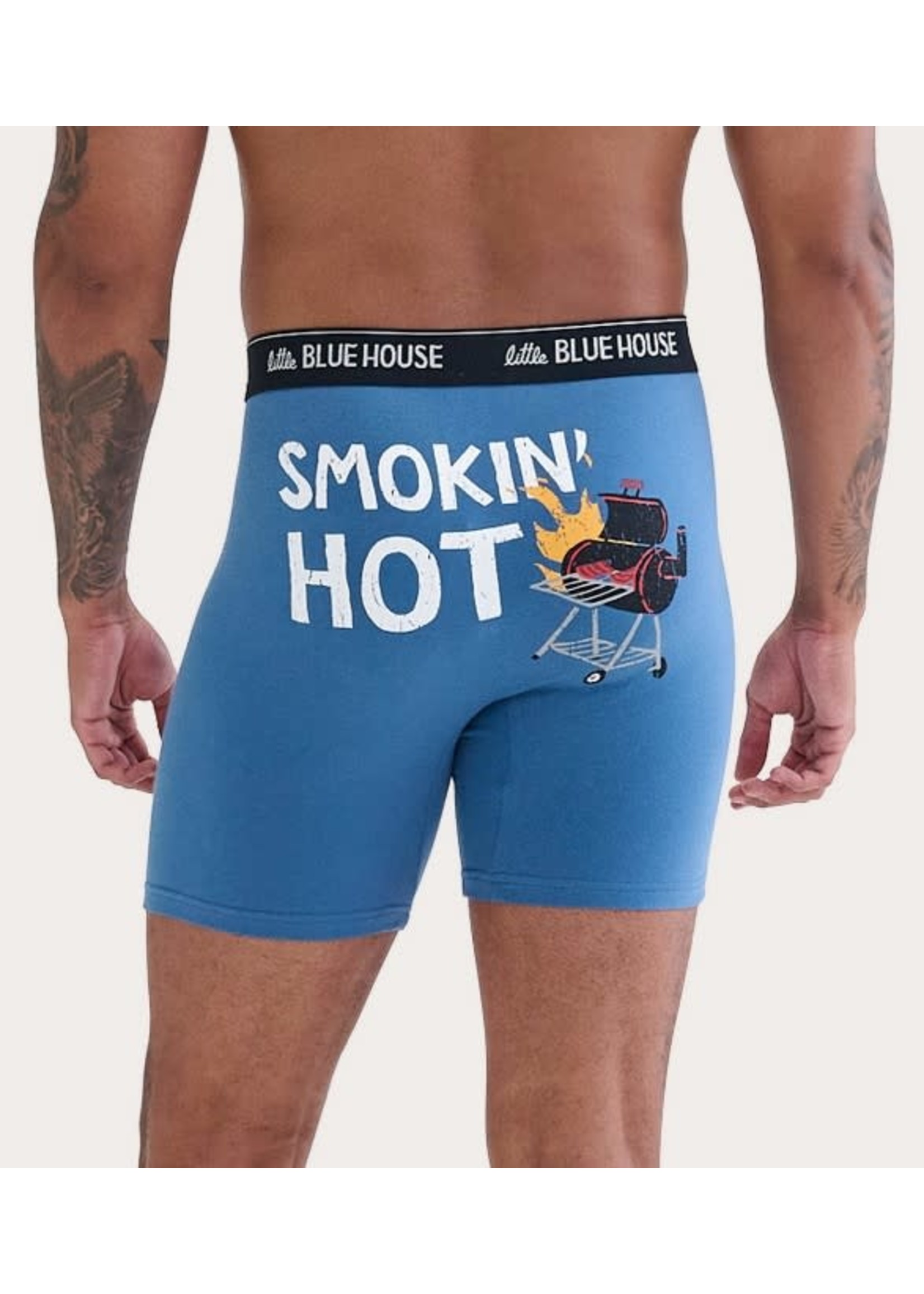 Little Blue House Smokin Hot Men's Boxer Brief