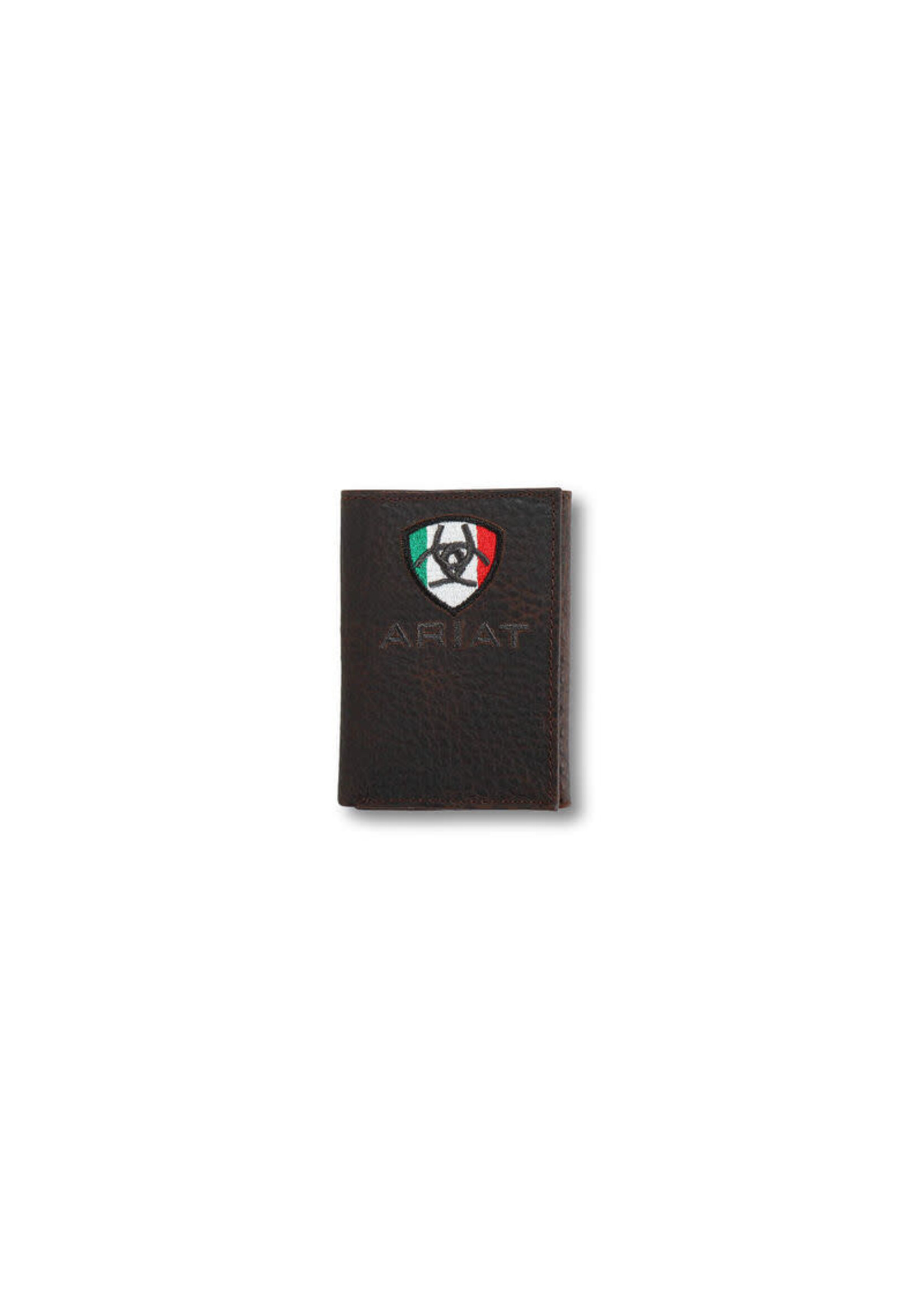 Ariat Ariat Trifold Wallet Mexican Shield