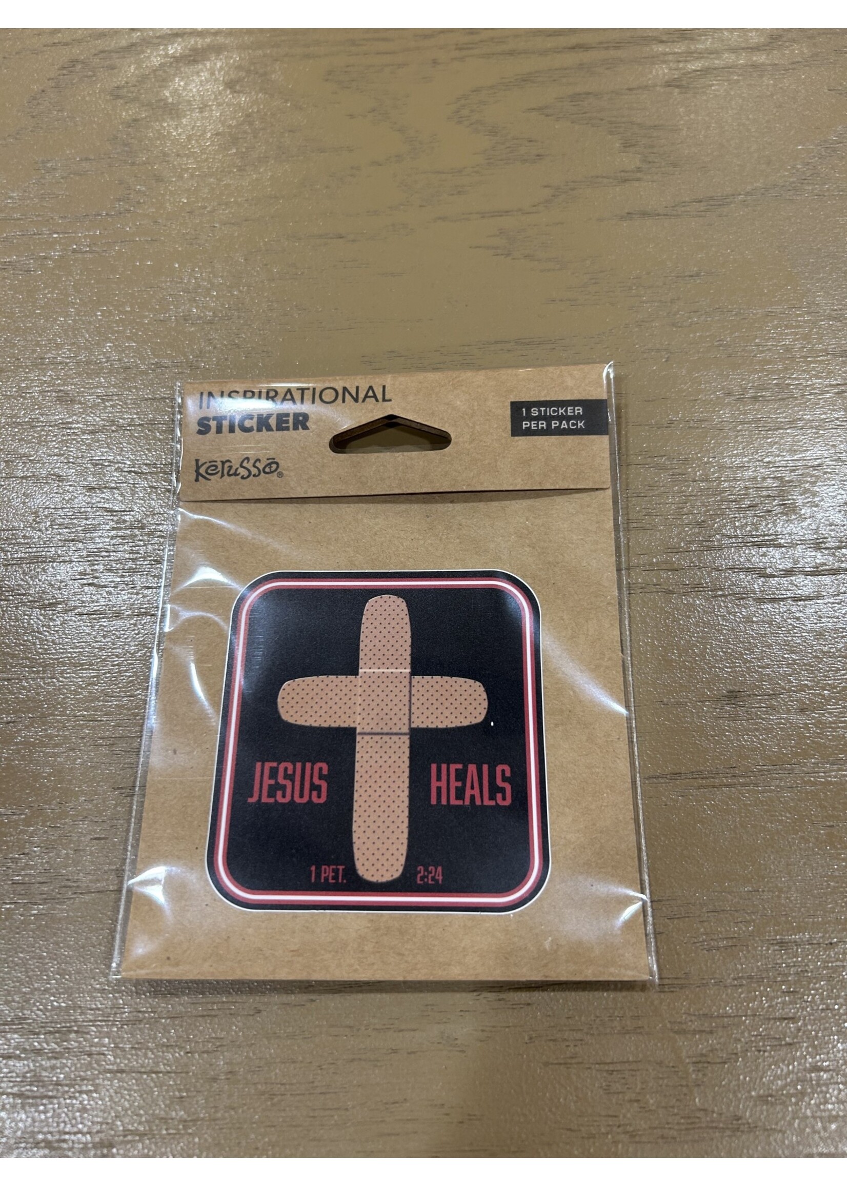 Kerusso Jesus Heals Sticker