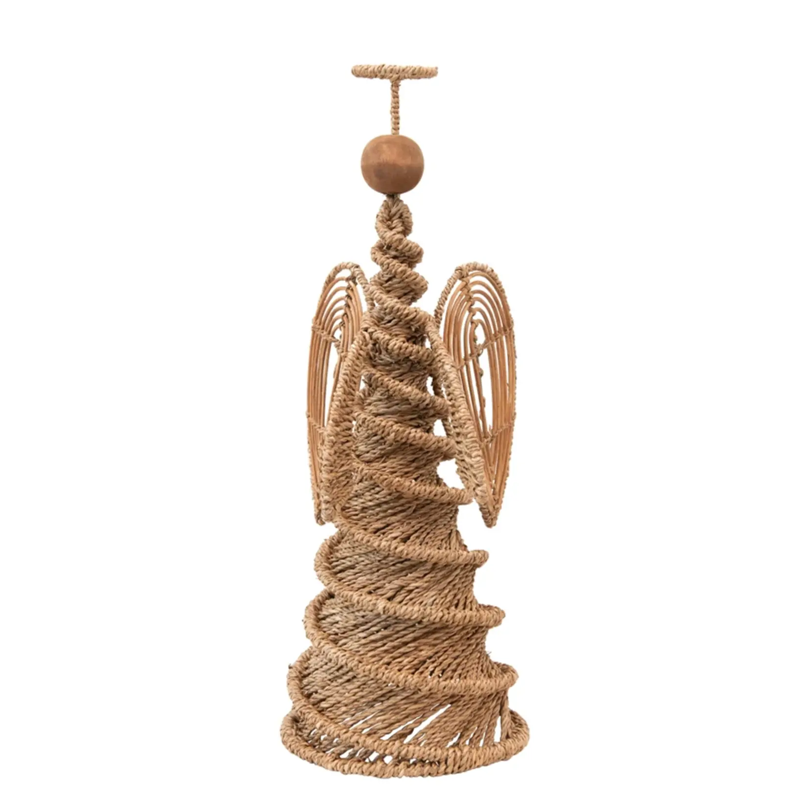 Spiral Woven Angel-23"