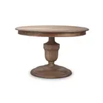 Colman Round Dining Table w/ Carved Base-30Hx48Wx48D