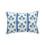 Betsy Indoor/Outdoor Lumbar Pillow- Blue