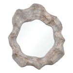 Land To Air Wall Mirror- Gray Bleached