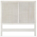 Regent Headboard Rattan White w/ Gold- King