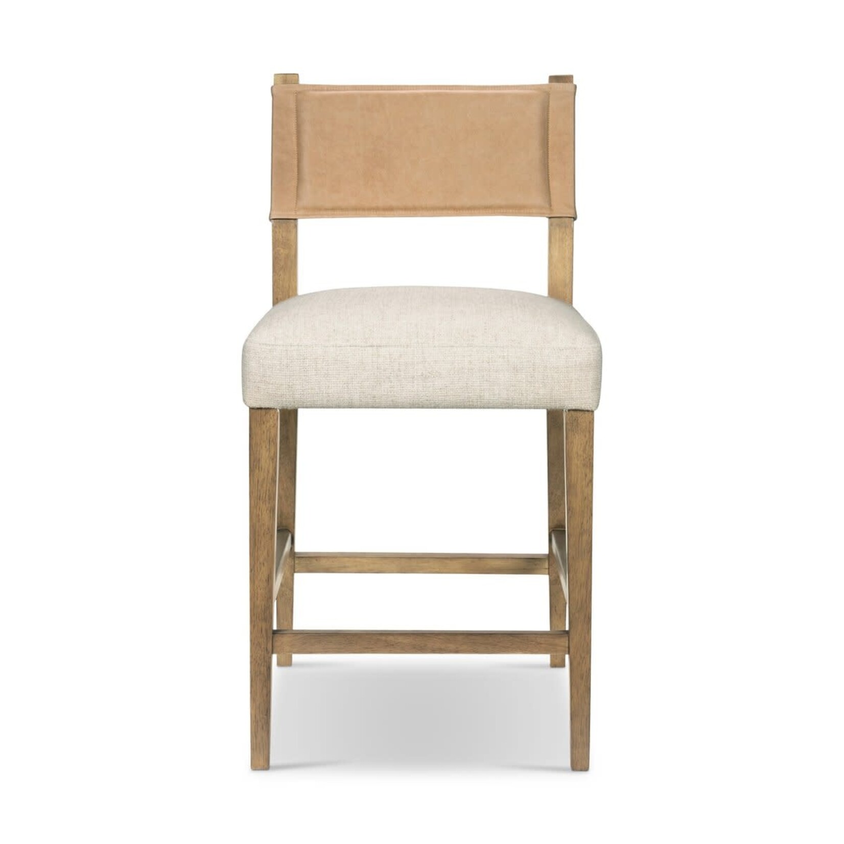 Ferris Stool- Counter- Winchester Beige Leather