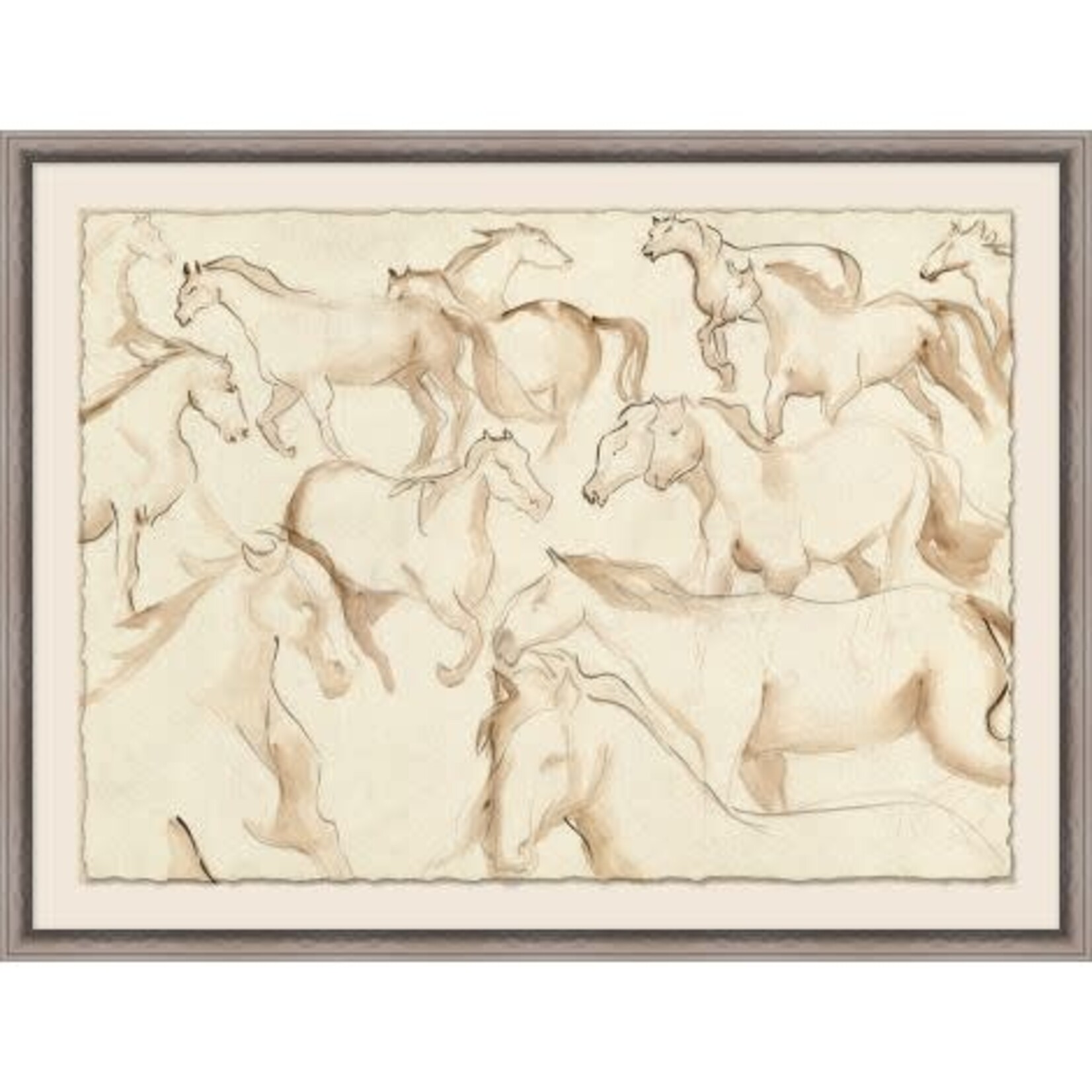 Roaming Herd I- 41.5"x 31.5"