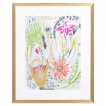 Tropical Blooms 1   32 H x 26 W x 02 D