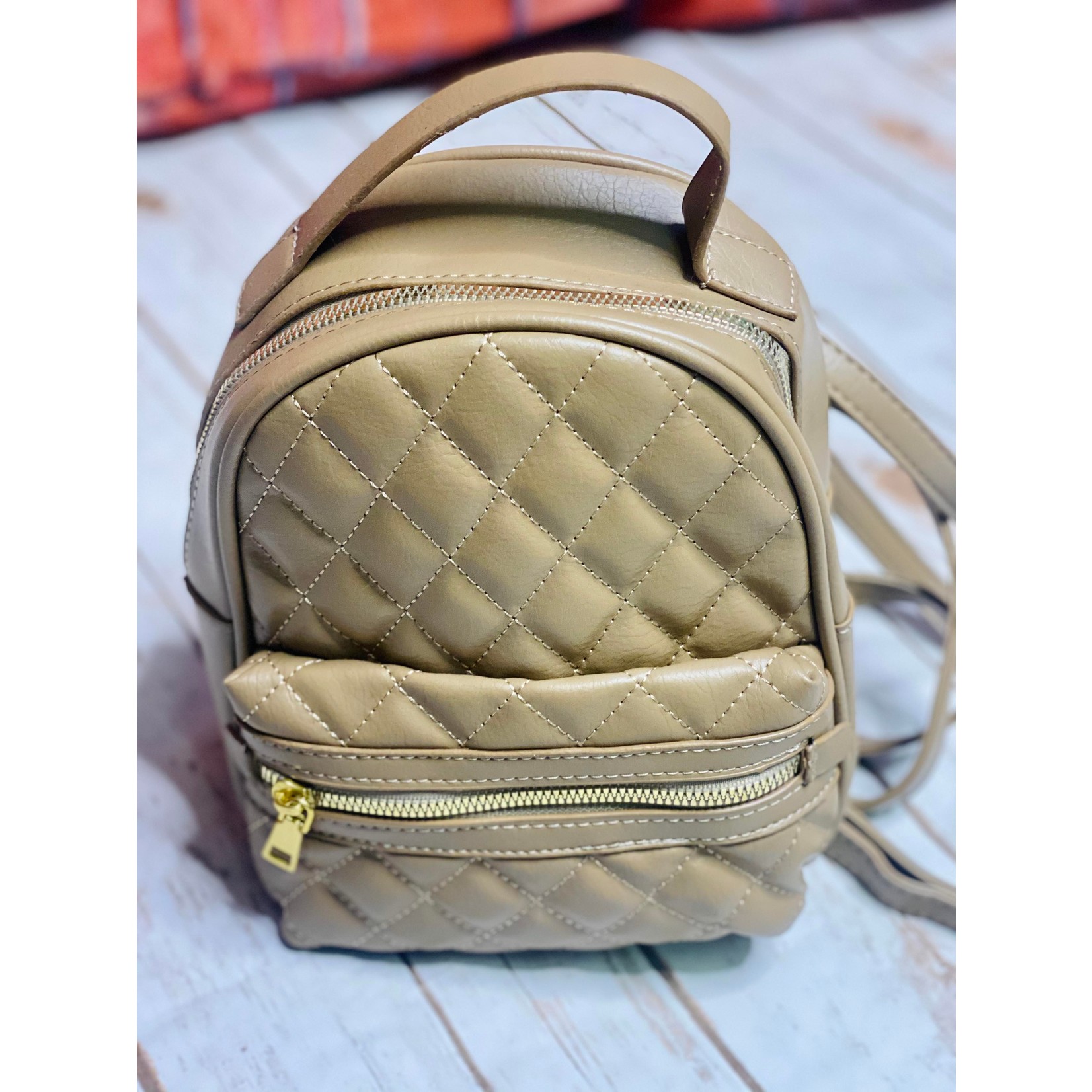 Mini Quilted Backpack Cute AF