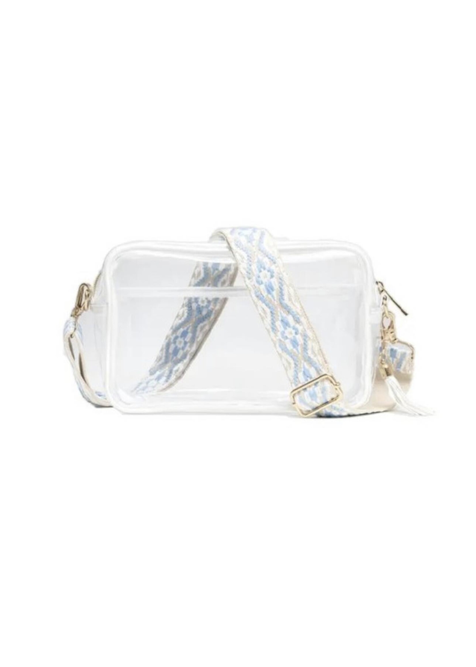 Zenana Clear Guitar Strap Stadium Bag