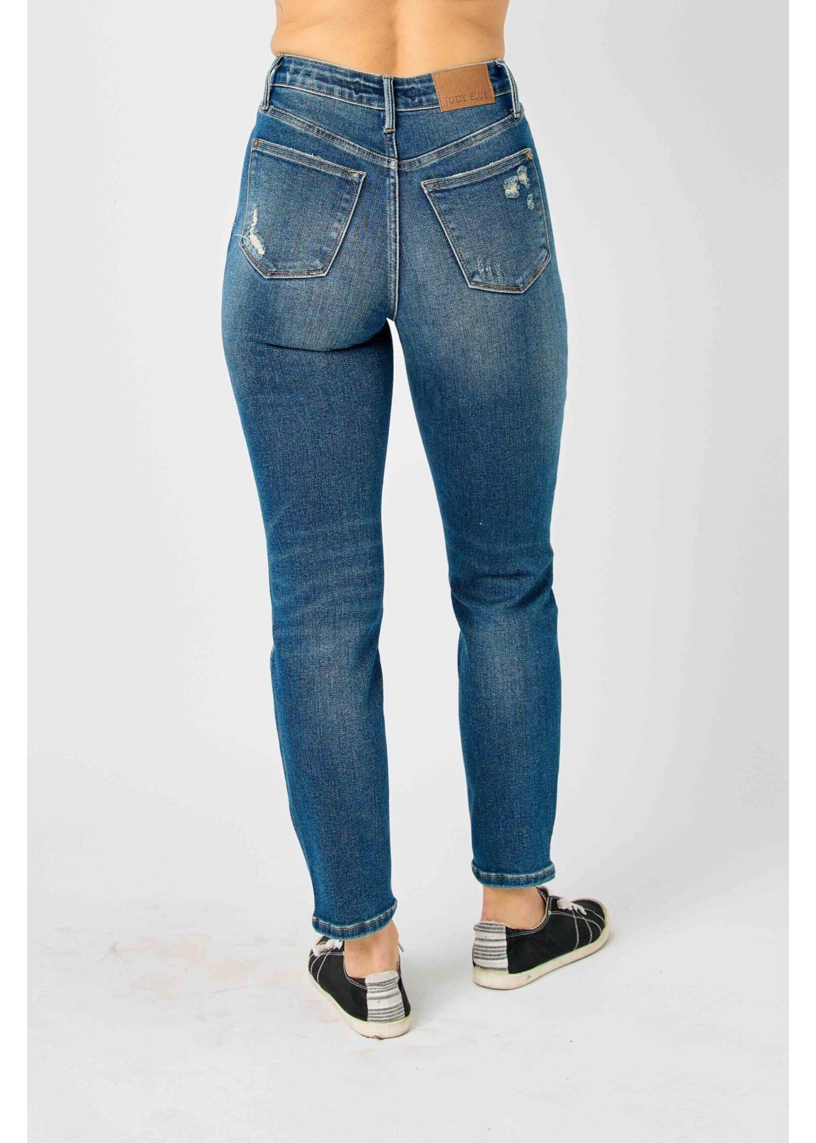 Judy Blue HW Tummy Control Slim Jeans