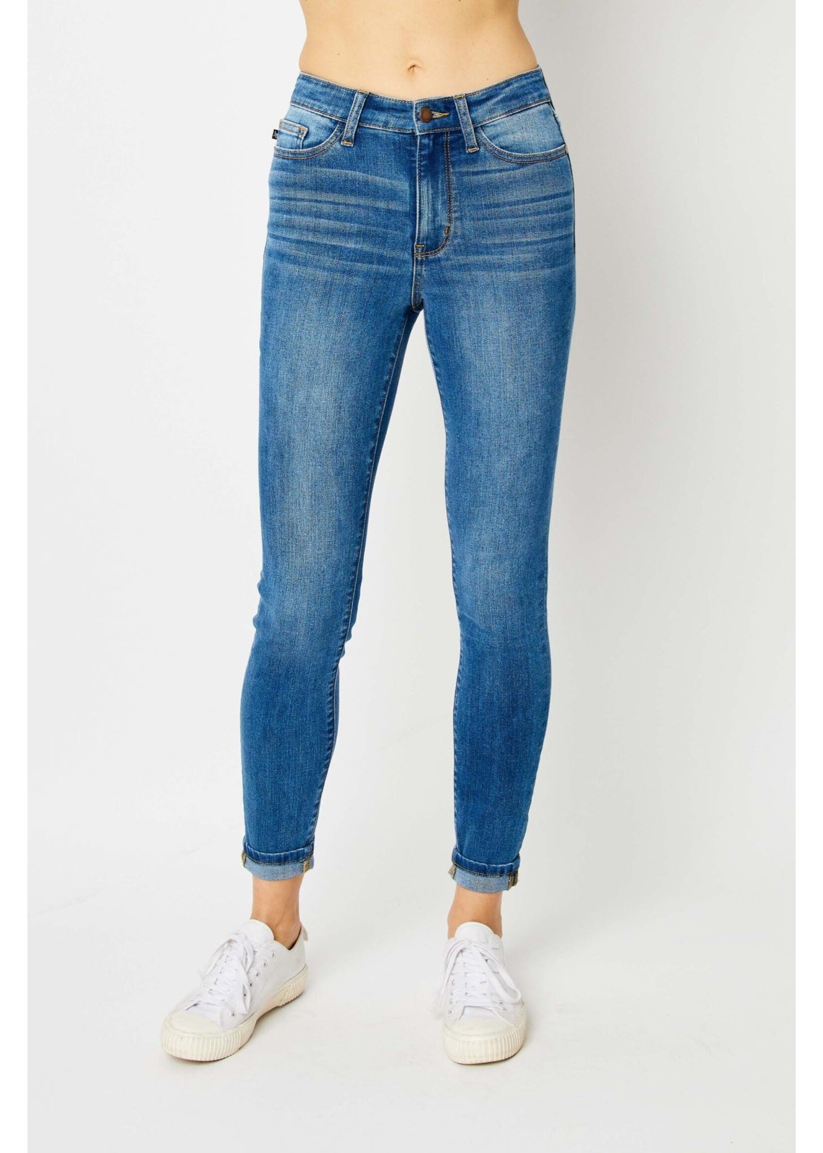 Judy Blue Mid-Rise Vintage Skinny Jeans