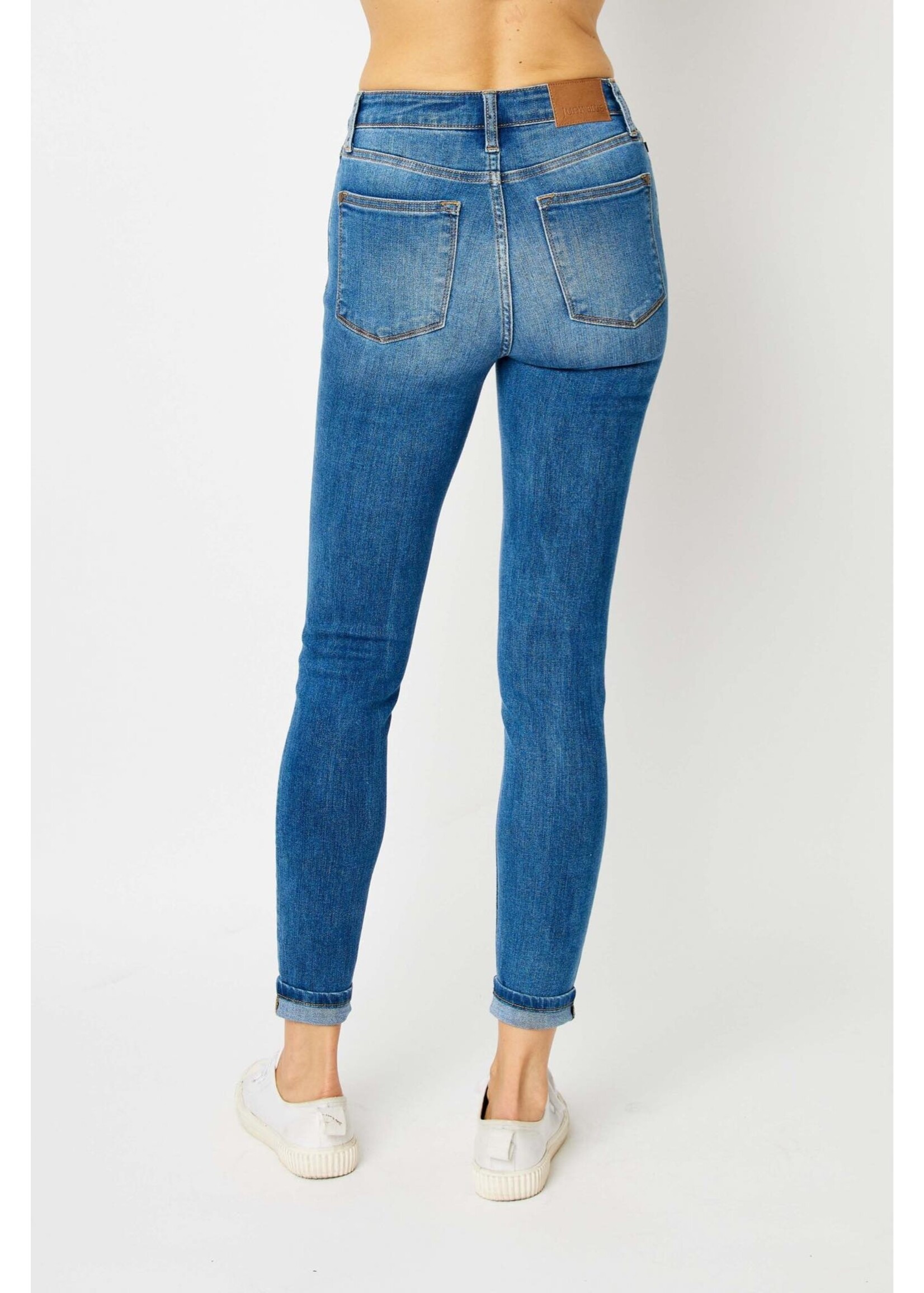 Judy Blue Mid-Rise Vintage Skinny Jeans