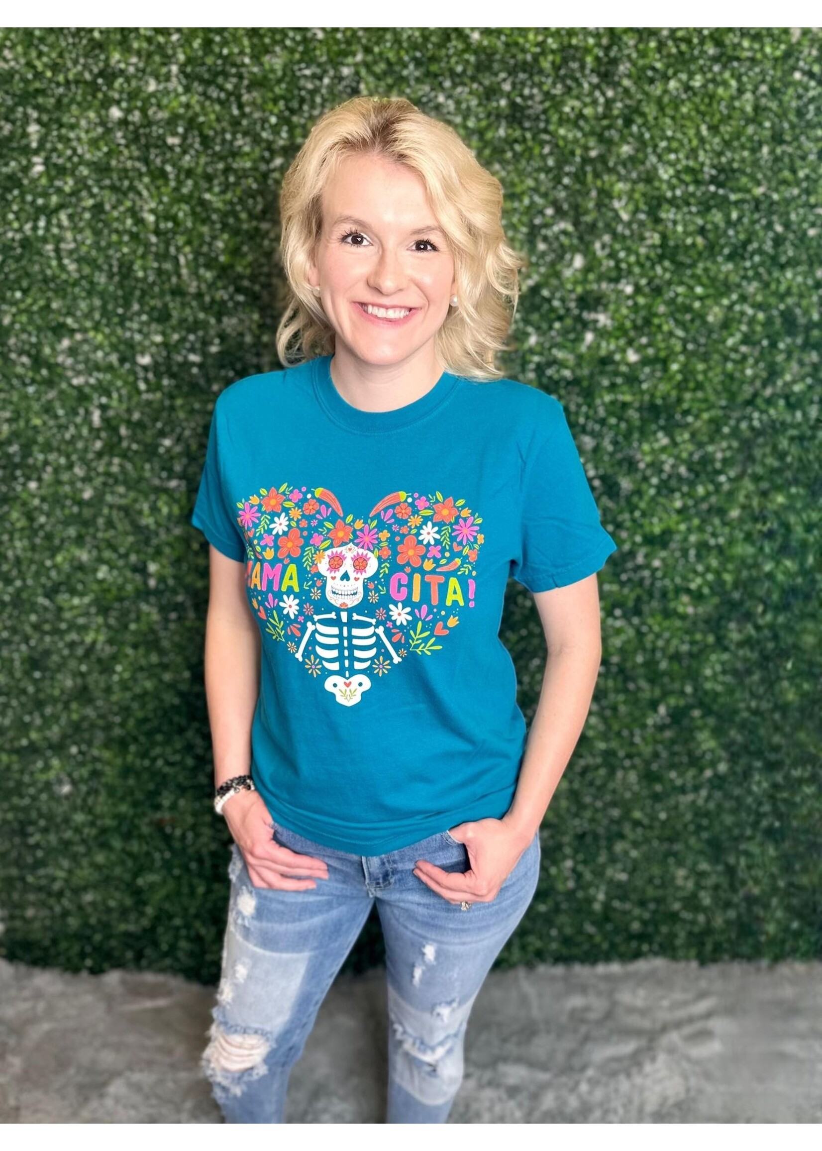 Oliver And Otis Teal Mamacita Tee