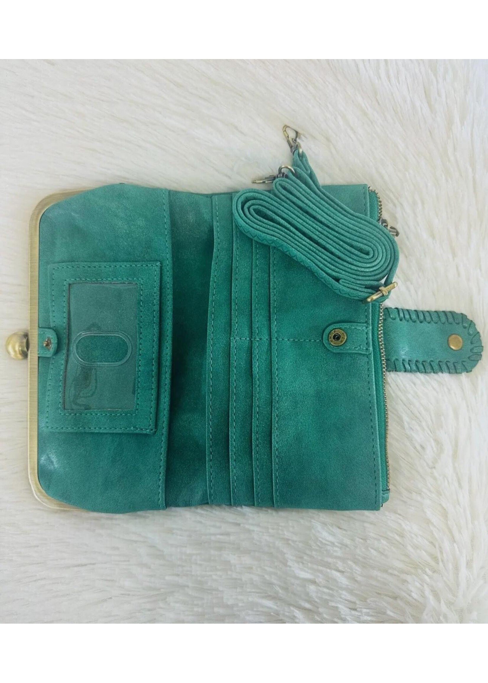 Grace Crossbody Clutch Wallet