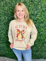 Autumn Changes Sweatshirt Sand